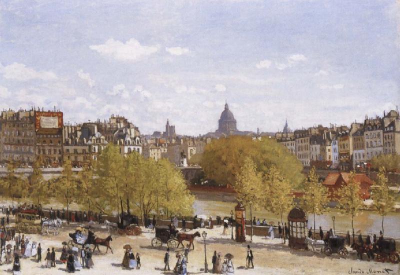 Edouard Manet Quai du Louvre oil painting image